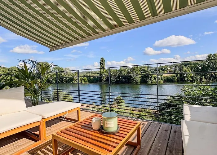 Maison Au Bord Du Lot * Bellefont-la Rauze